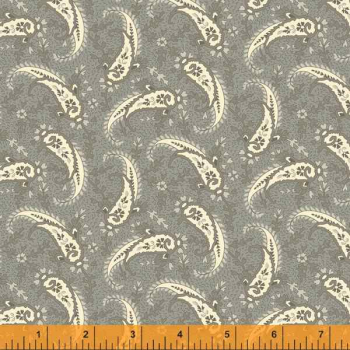 Windham Fabrics - Traveler - Slate Paisley