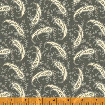 Windham Fabrics - Traveler - Obsidian Paisley
