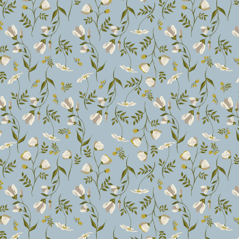 Windham Fabrics - Under the Canopy - Wildfower Sky - Organic