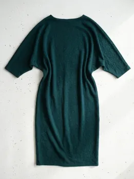 Preview: mind the Maker - Reeta Cotton Quilt – Bottle Green