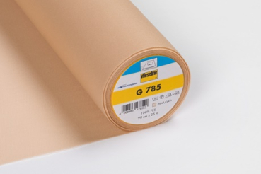 Gewebeeinlage G785 - zum Aufbügeln - hautfarben - 90cm breit