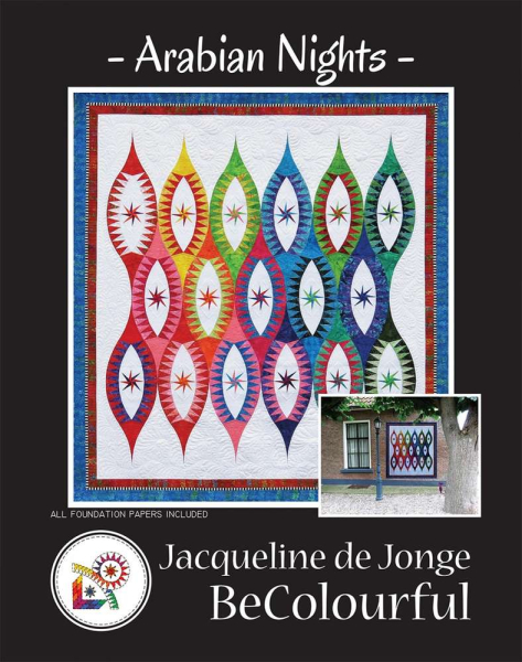 Arabian Nights - BeColourful / Anleitung Paper Piecing