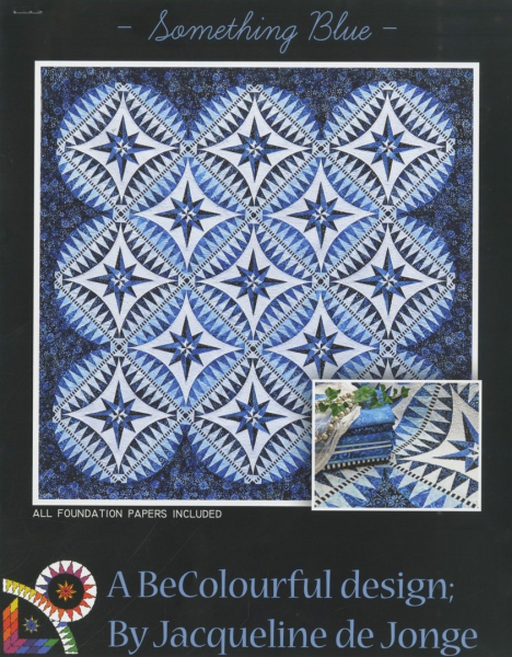 Something Blue - BeColourful / Anleitung Paper Piecing