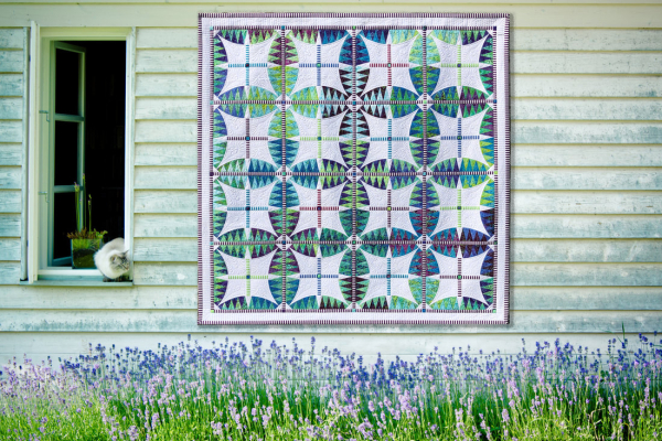 Lavender Fields - BeColourful / Anleitung Paper Piecing