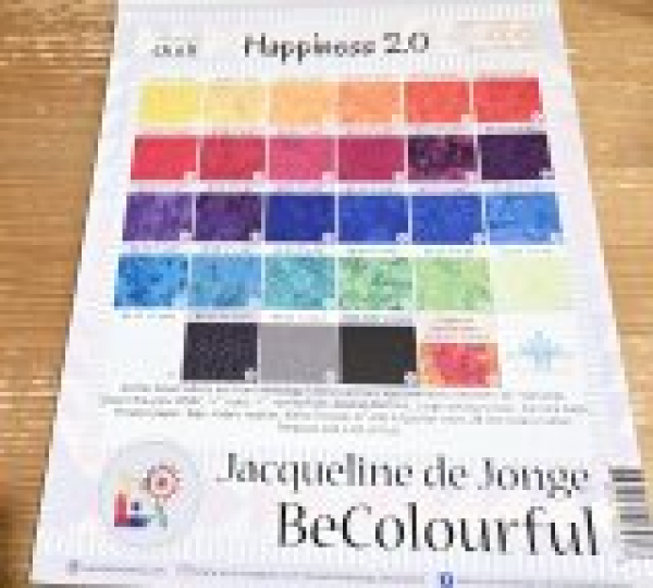 Happiness 2.0 - BeColourful / Anleitung Paper Piecing
