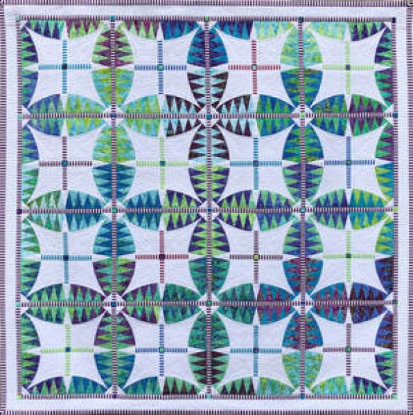 Lavender Fields - BeColourful / Anleitung Paper Piecing