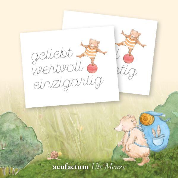 Patch "geliebt wertvoll einzigartig" - Sophia Drescher