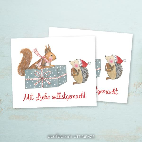 Patch - Eichhörnchen und Igel - Kerstin Heß