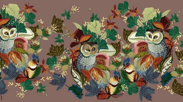 Alexander Henry - Fall Harvest - Brown