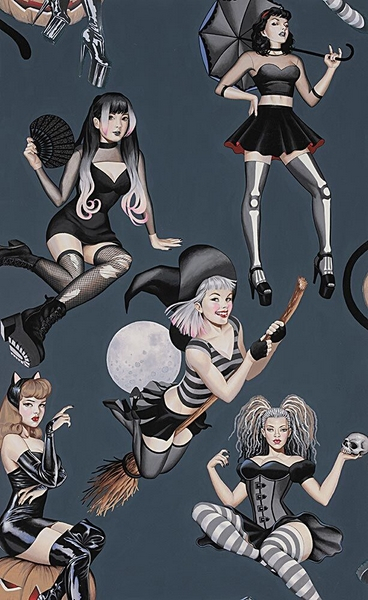 Alexander Henry - Haunted House - Gorgeously Goth