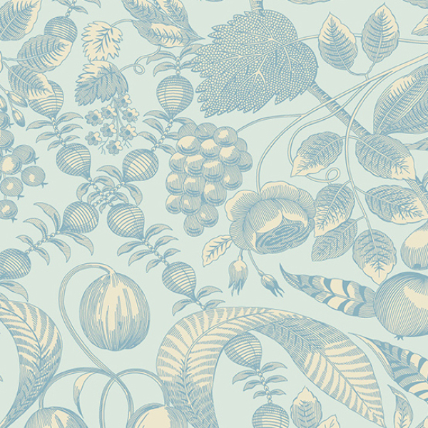Edyta Sitar - Blue Escape - Valley Sky - Fat Quarter