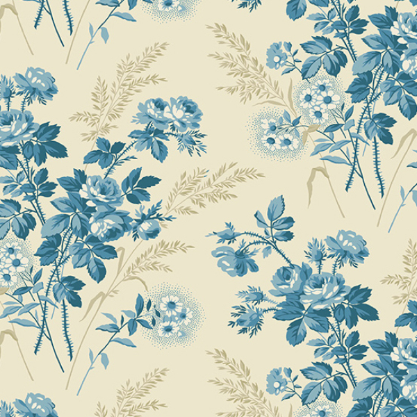 Edyta Sitar - Blue Escape -  Cottage Willow - Fat Quarter