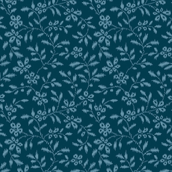 Edyta Sitar - Blue Escape - Vail Indigo - Fat Quarter