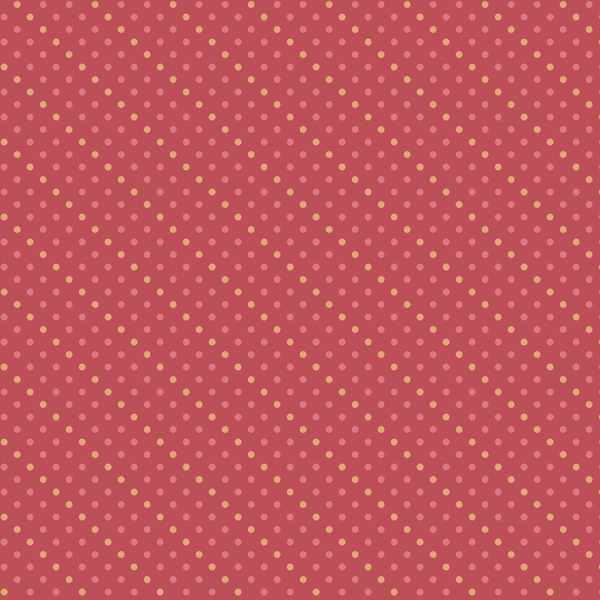 Edyta Sitar - Lady Tulip - Garden Dew Crimson - Fat Quarter