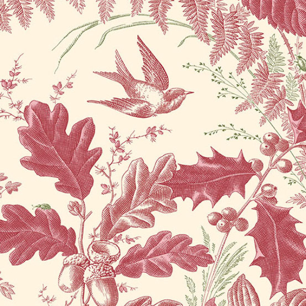 Edyta Sitar - Noel - Woodland - Festive - Fat Quarter
