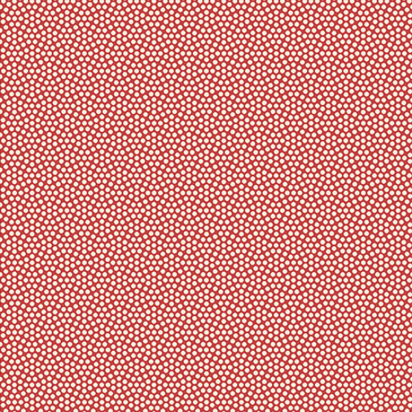 Edyta Sitar - Noel - Carol - Cranberry - Fat Quarter