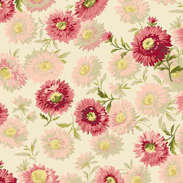 Edyta Sitar - Sequoia - Daisies - Pink - Fat Quarter
