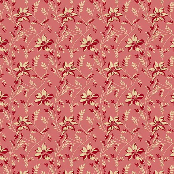 Edyta Sitar - Sequoia - Buds and Vines - Pinkberry - Fat Quarter