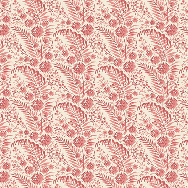 Edyta Sitar - Strawberries and Cream - Saffron - Blush - Fat Quarter