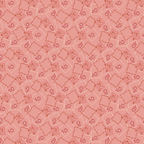 Edyta Sitar - Strawberries and Cream - Iceland - Rose Quartz - Fat Quarter