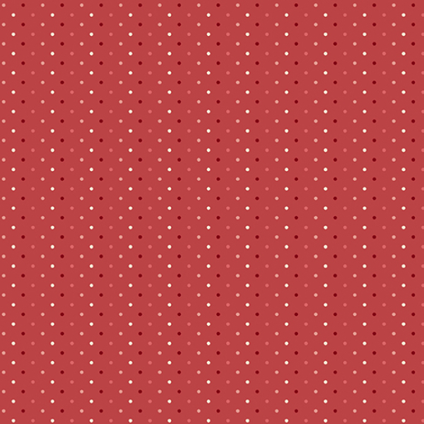 Edyta Sitar - Strawberries and Cream - Poppy Seed - Crimson - Fat Quarter