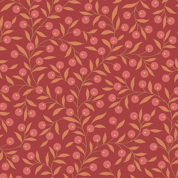Edyta Sitar - The Seamstress - Thimble - Crimson - Fat Quarter