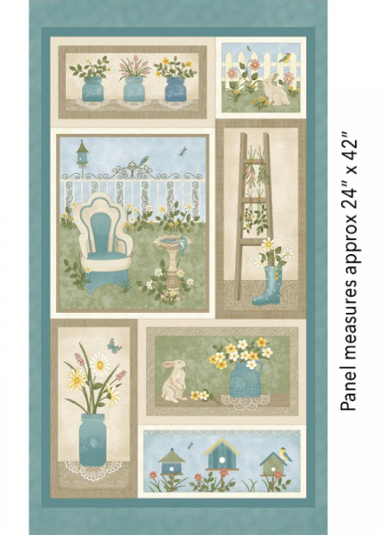 My Secret Garden - Panel 60x115 cm