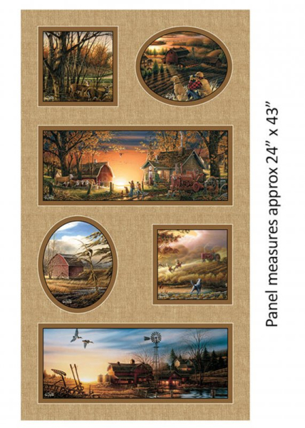 Homestead Retreat - Panel 60x115 cm
