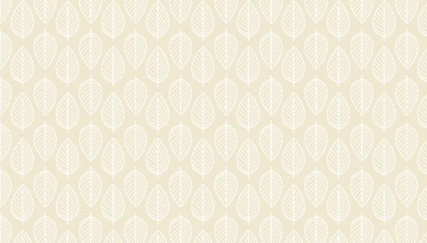 Essentials - Leaf White on Pearl