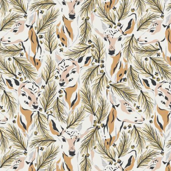 Magic of Yosemite - Morning Deer - Light Apricot Metallic