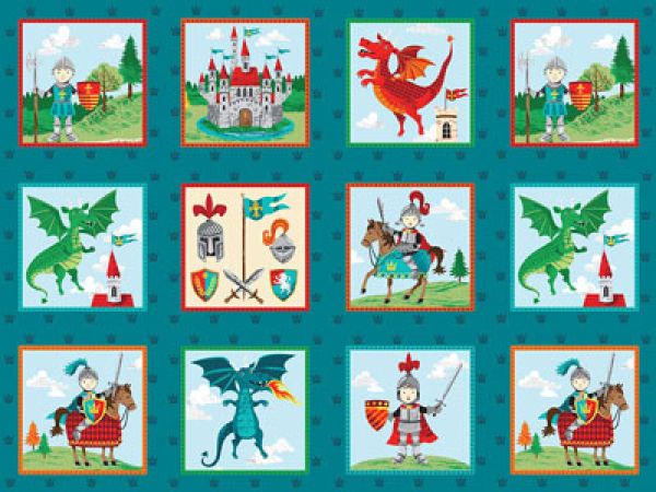 Dragon Heart Pocket - Panel 60x112 cm