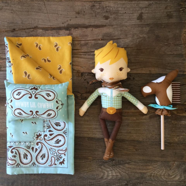 Howdy Lil Cowboy - Panel 90x110 cm