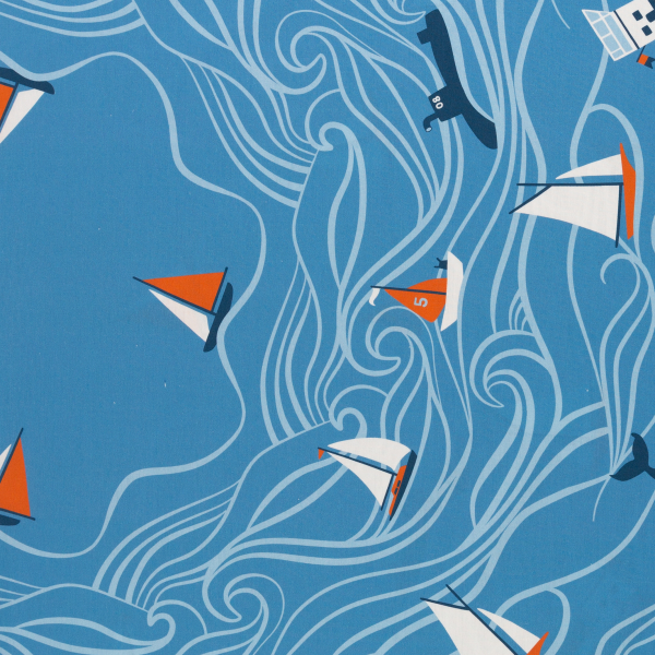 Round about by Käselotti - Schiffe - Panel 140x140 cm