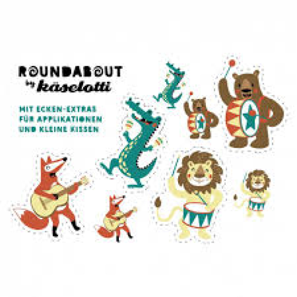Round about by Käselotti - Tiere - Panel 140x140 cm