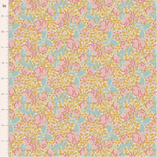 Tilda - Songbird - Flora  Mustard