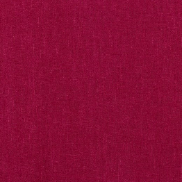 Leinen - vorgewaschen - cerise
