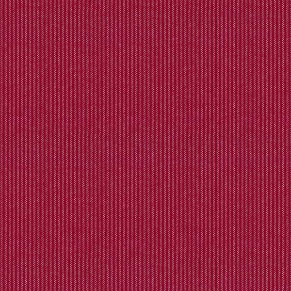 Westfalenstoffe - Flanell - vichy Streifen - rot-beige