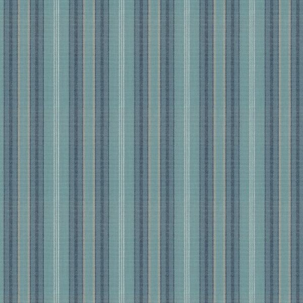 Westfalenstoffe - Webstoff - Kitzbühel - Streifen - blau-bunt