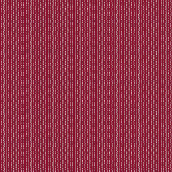 Westfalenstoffe - Webstoff - Trondheim - vichy Streifen - rot-beige