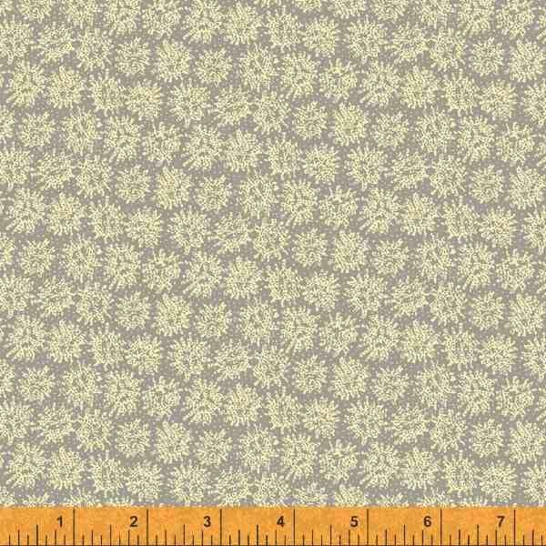 Windham Fabrics - Traveler - Burst Heathered Grey