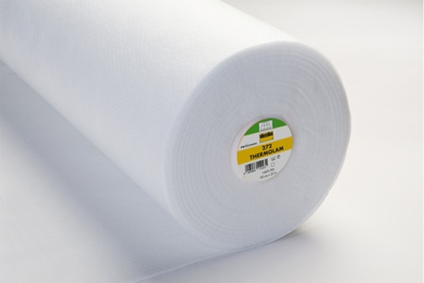 272 Thermolam Vlies weiß - zum Einnähen - 90cm breit