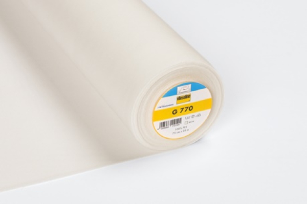 Gewebeeinlage G770 - ecru - aufbügelbar - 75cm breit